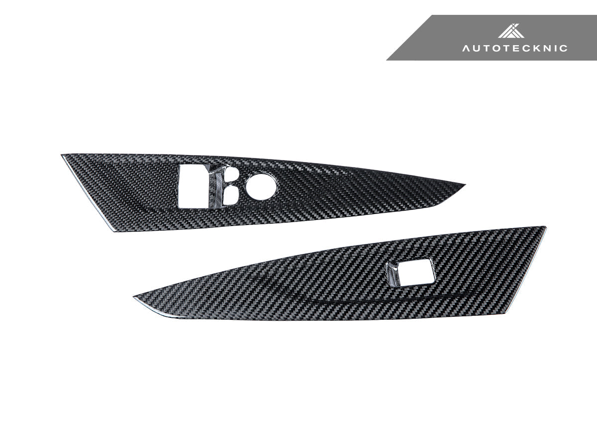 AUTOTECKNIC DRY CARBON WINDOW SWITCH PANEL TRIM SET - G82 M4 ATK-BM-0422 – image 3