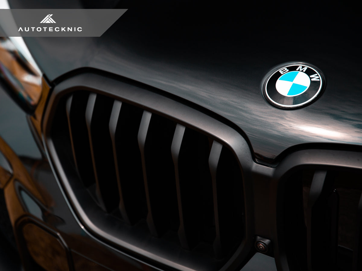 AUTOTECKNIC PAINTED GLAZING BLACK FRONT GRILLE - G06 X6 ATK-BM-0616-GB – image 2