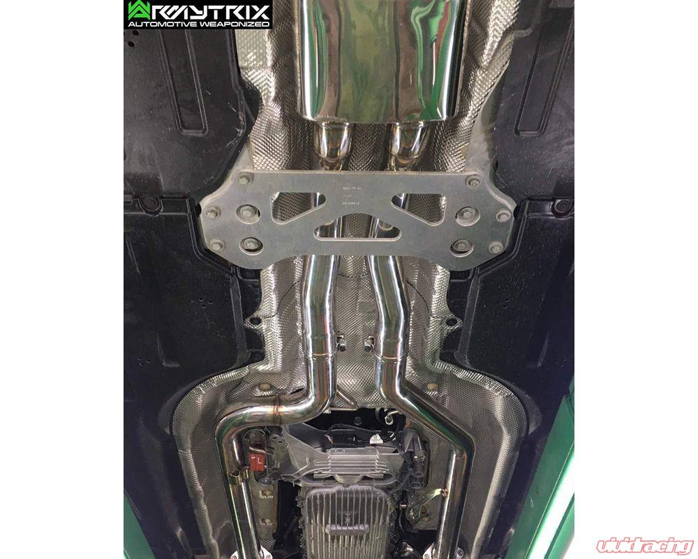 ARMYTRIX Stainless Steel Valvetronic Catback Exhaust System Quad Tips BMW M3 G80 | M4 G82 2020+ – image 6