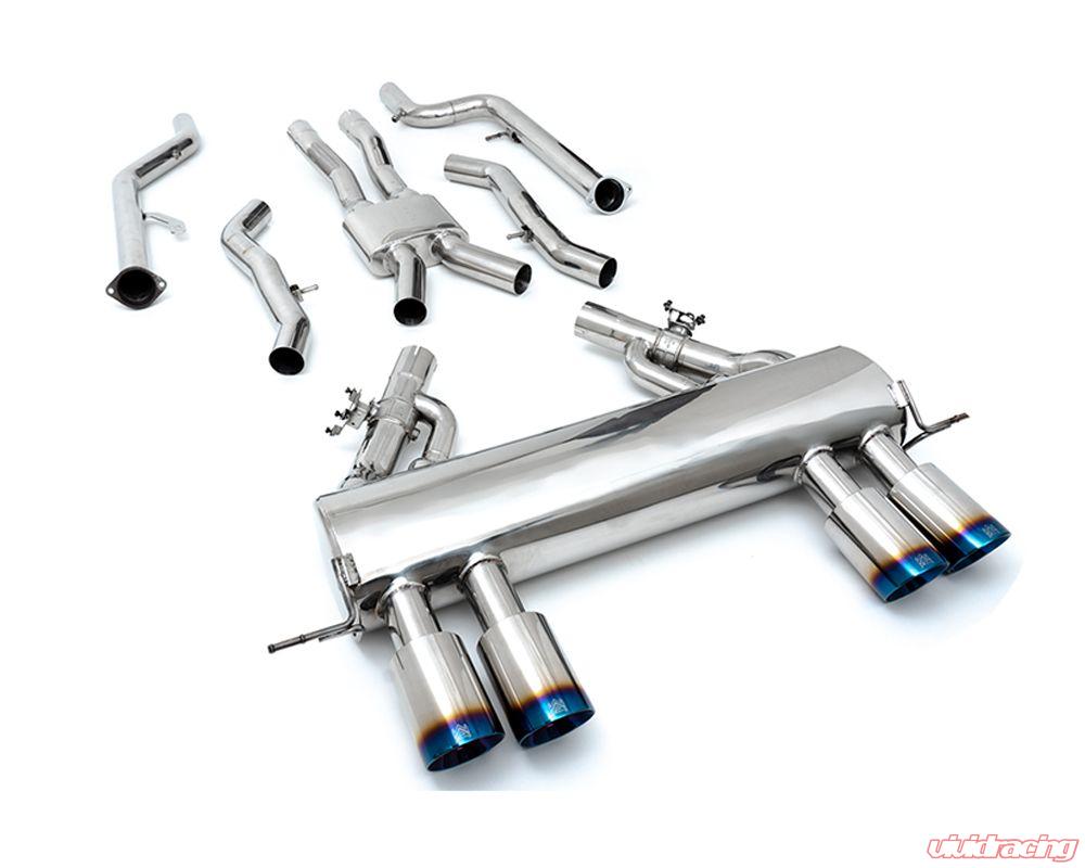 ARMYTRIX Stainless Steel Valvetronic Catback Exhaust System Quad Tips BMW M3 G80 | M4 G82 2020+ – image 9