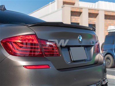 RW Carbon BMW F10 CS Style Carbon Fiber Trunk Spoiler bmwf10065