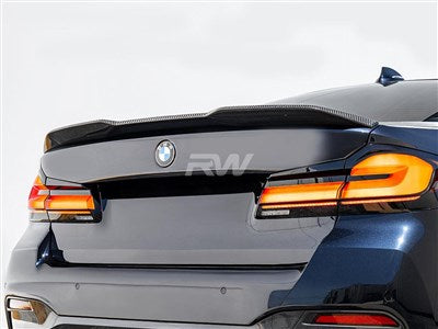 RW Carbon BMW G30 F90 Performance Style CF Trunk Spoiler bmwf9005
