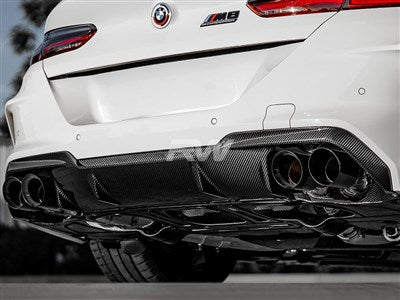 RW Carbon BMW F91 F92 F93 M8 OE Style Carbon Fiber Diffuser bmwf9105