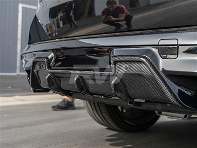 RW Carbon BMW F95 X5M / F96 X6M DTM Carbon Fiber Diffuser bmwf9505