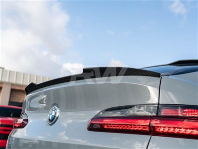 RW Carbon BMW G02 X4 F98 X4M Carbon Fiber Trunk Spoiler bmwg0201