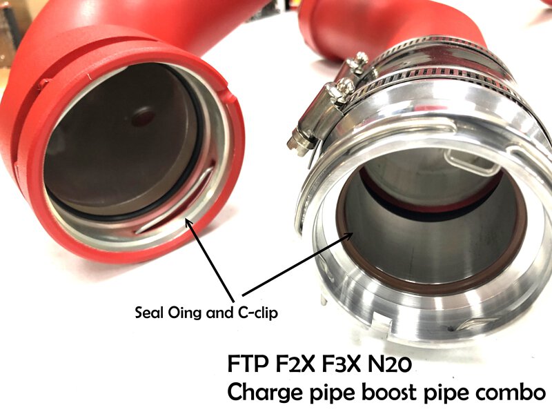 FTP F2X F3X N20 charge pipe Combination packages RED style – image 4