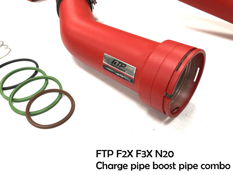 FTP F2X F3X N20 charge pipe Combination packages RED style – image 5