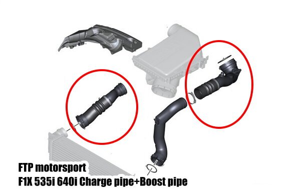 FTP BMW F1X N55 charge pipe Combination packages – image 3