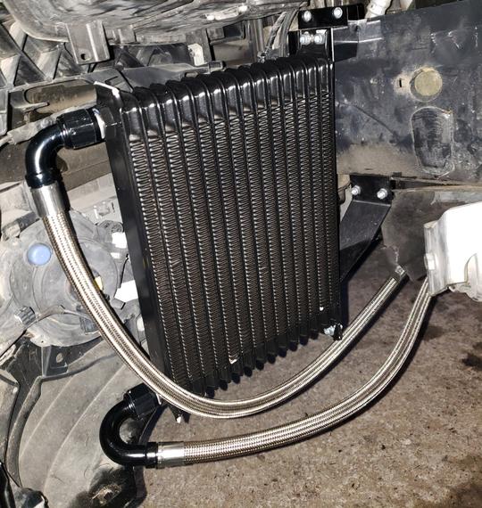 Burger Motorsports BMS E Chassis N54/N55 BMW Transmission Cooler – image 5