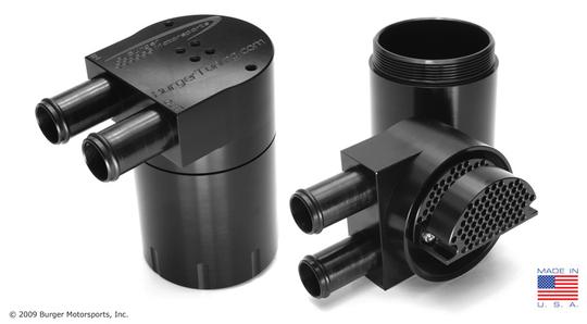 Burger Motorsports BMS Turbo Double Baffle Oil Catch Can for S55 BMW M2C/M3/M4 – image 2