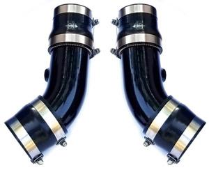 Burger Motorsports BMS Elite F Chassis M5/M6 S63TU Replacement Aluminum Charge Pipes