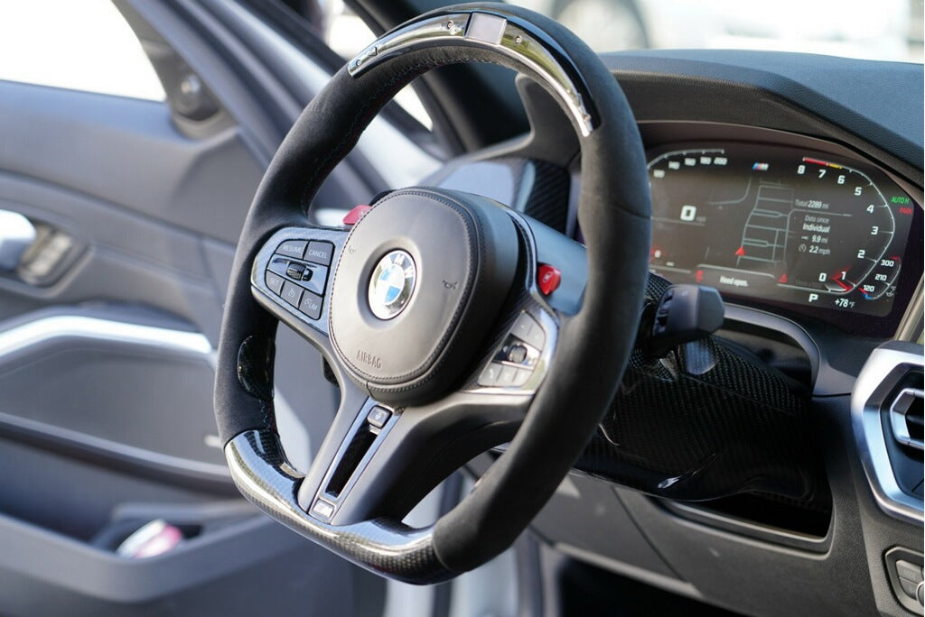 Dinmann G8X M3 & M4 - Carbon Fiber Steering Wheel ($1200 CORE REFUND INCLUDED READ DESCRIPTION) – image 2