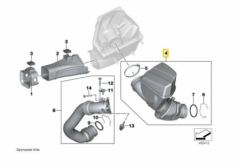 FTP 2021- FTP A91 G-B48 intake pipe ( inlet pipe ) – image 4