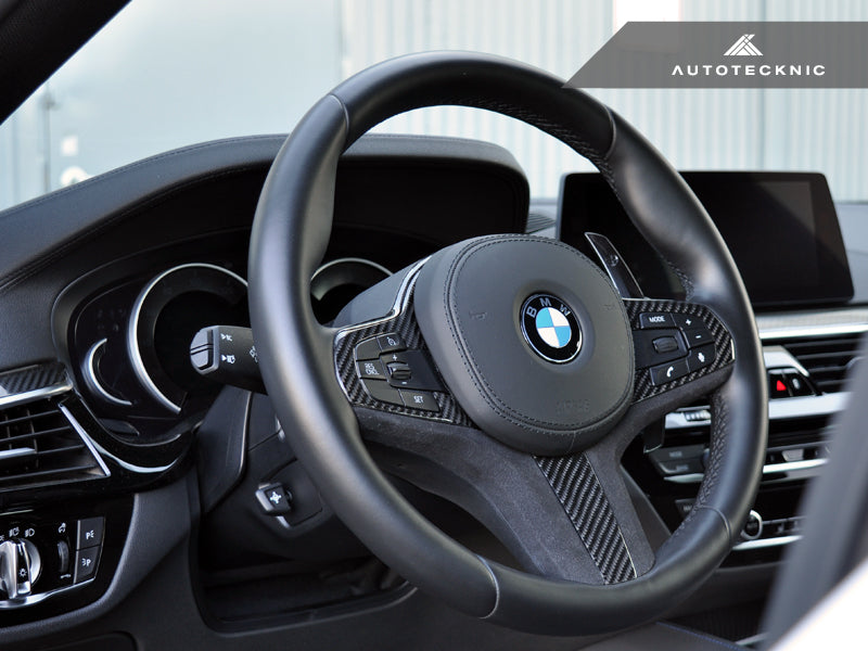 AUTOTECKNIC CARBON ALCANTARA STEERING WHEEL TRIM - G30 5-SERIES | G32 6-SERIES GT – image 4
