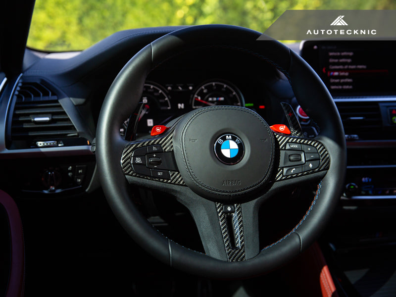 AUTOTECKNIC CARBON ALCANTARA STEERING WHEEL TRIM - G30 5-SERIES | G32 6-SERIES GT – image 7