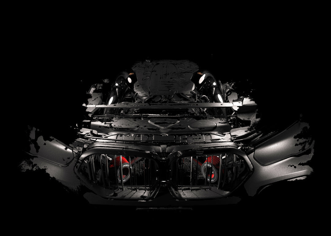 Project Gamma BMW X5M | X6M (F95/F96) CARBON FIBER INTAKES – image 11