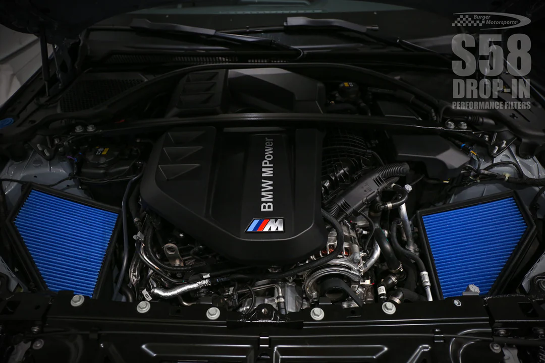 BMS Drop-In Performance Air Filters for S58 BMW G80 M3, G82 G83 M4, & 2023+ G87 M2 – image 3