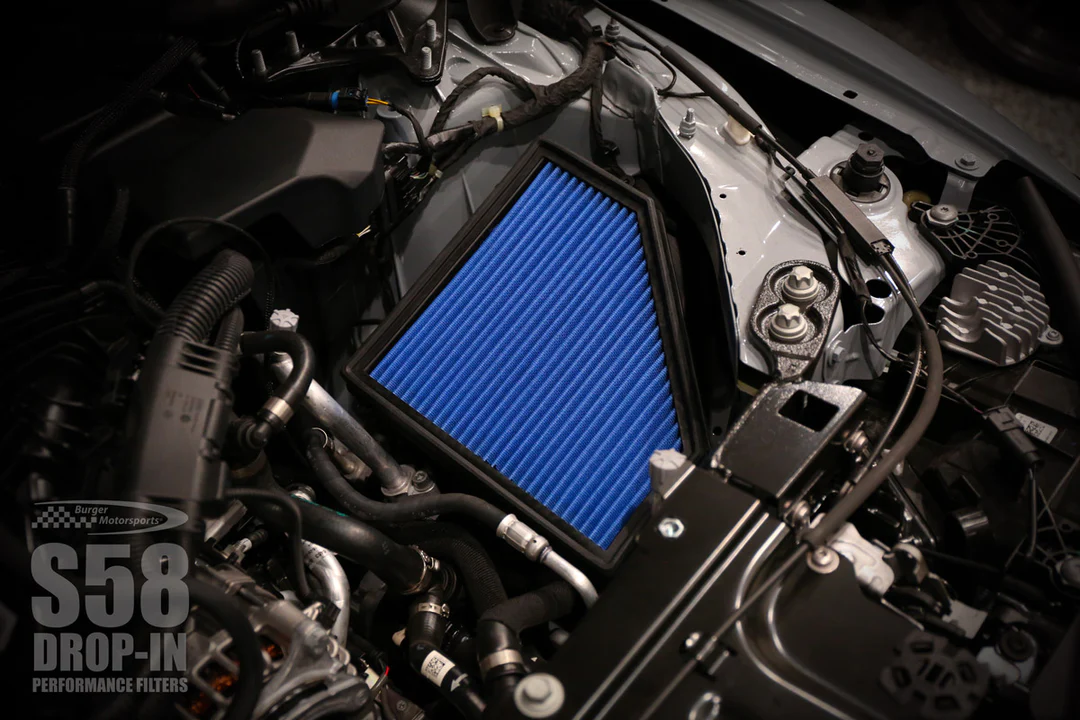BMS Drop-In Performance Air Filters for S58 BMW G80 M3, G82 G83 M4, & 2023+ G87 M2 – image 4