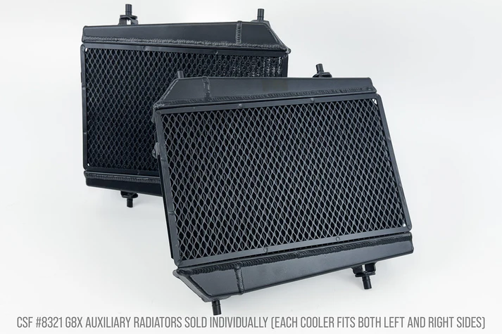 CSF Race BMW G8X M3/M4/M2 High-Performance Auxiliary Radiator 8321