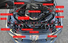 BMW G8X 2020+ M2/M3/M4 Deluxe Dress Up Hardware Kit (G80/G81/G82/G87) – image 9