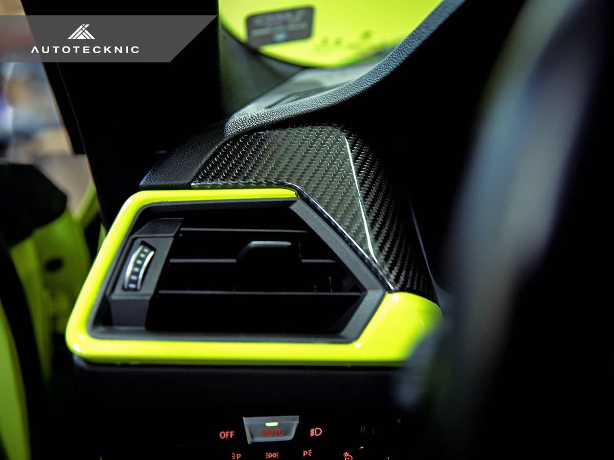 AutoTecknic Dry Carbon Air Vent Trim - BMW G87 M2 | G80 M3 | G82/ G83 M4 – image 2