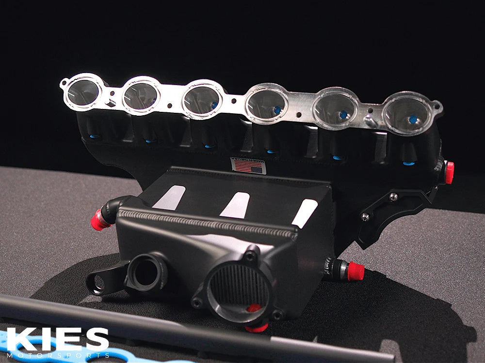 CSF BMW M2/M3/M4 S58 Comp & Non-Comp (G8X) Charge-Air Cooler Manifold - Thermal Dispersion Black – image 7