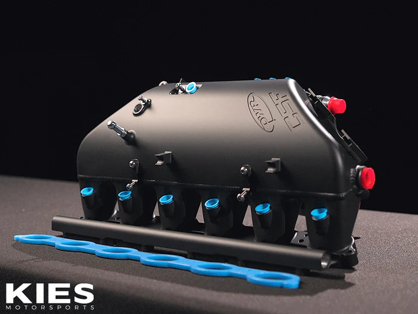 CSF BMW M2/M3/M4 S58 Comp & Non-Comp (G8X) Charge-Air Cooler Manifold - Thermal Dispersion Black