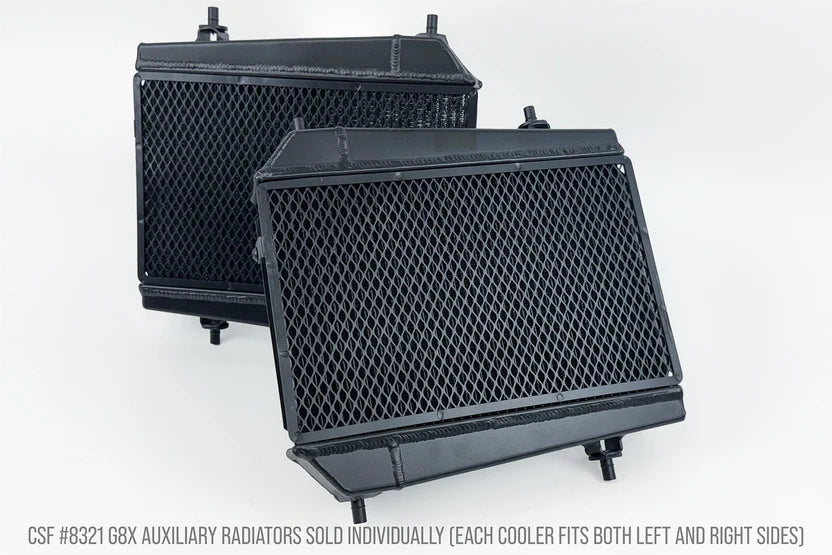 CSF BMW G8X M3/M4/M2 High-Performance Auxiliary Radiator - Single Radiator – image 9