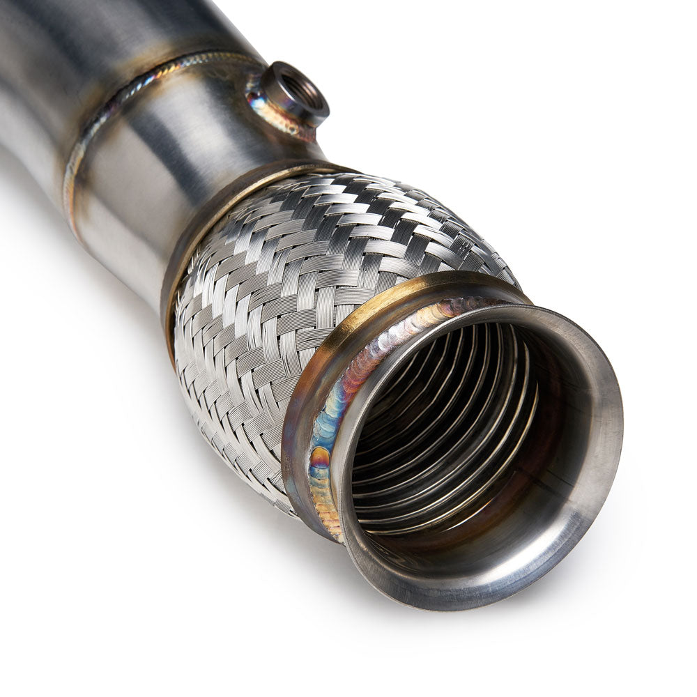 CTS TURBO CATLESS 3.5″ DOWNPIPE BMW N55 (PNEUMATIC WASTEGATE) CTS-EXH-DP-0022 – image 3