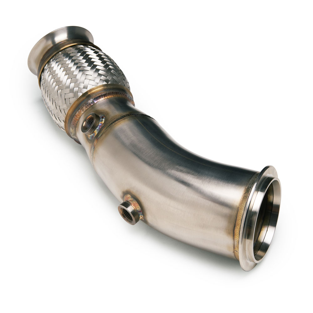 CTS TURBO CATLESS 3.5″ DOWNPIPE BMW N55 (PNEUMATIC WASTEGATE) CTS-EXH-DP-0022 – image 4