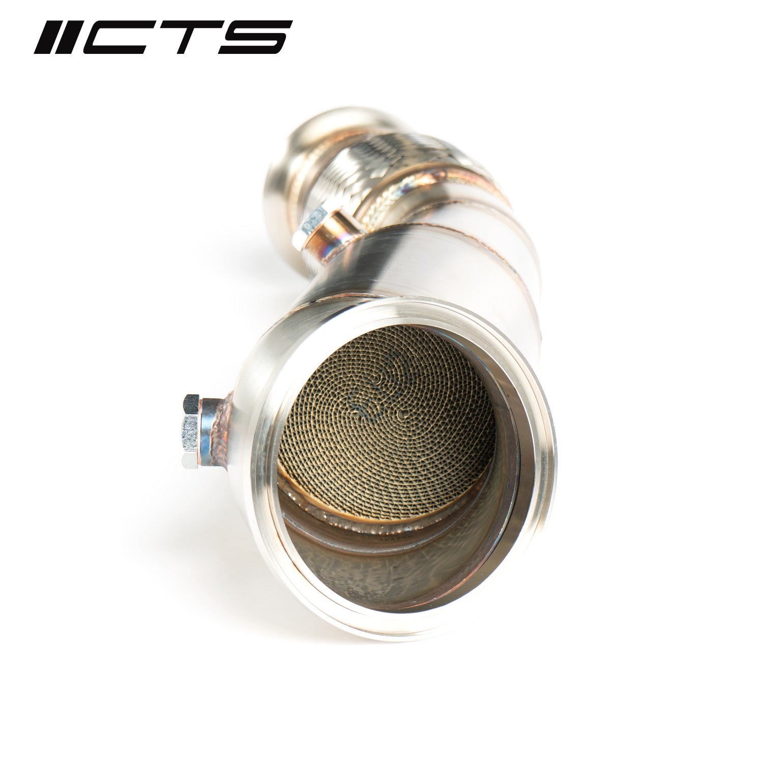 CTS TURBO BMW F2X/F3X/G20/G30 230I/330I/430I/530I & XDRIVE B46 HIGH-FLOW CAT CTS-EXH-DP-0037-CAT – image 2