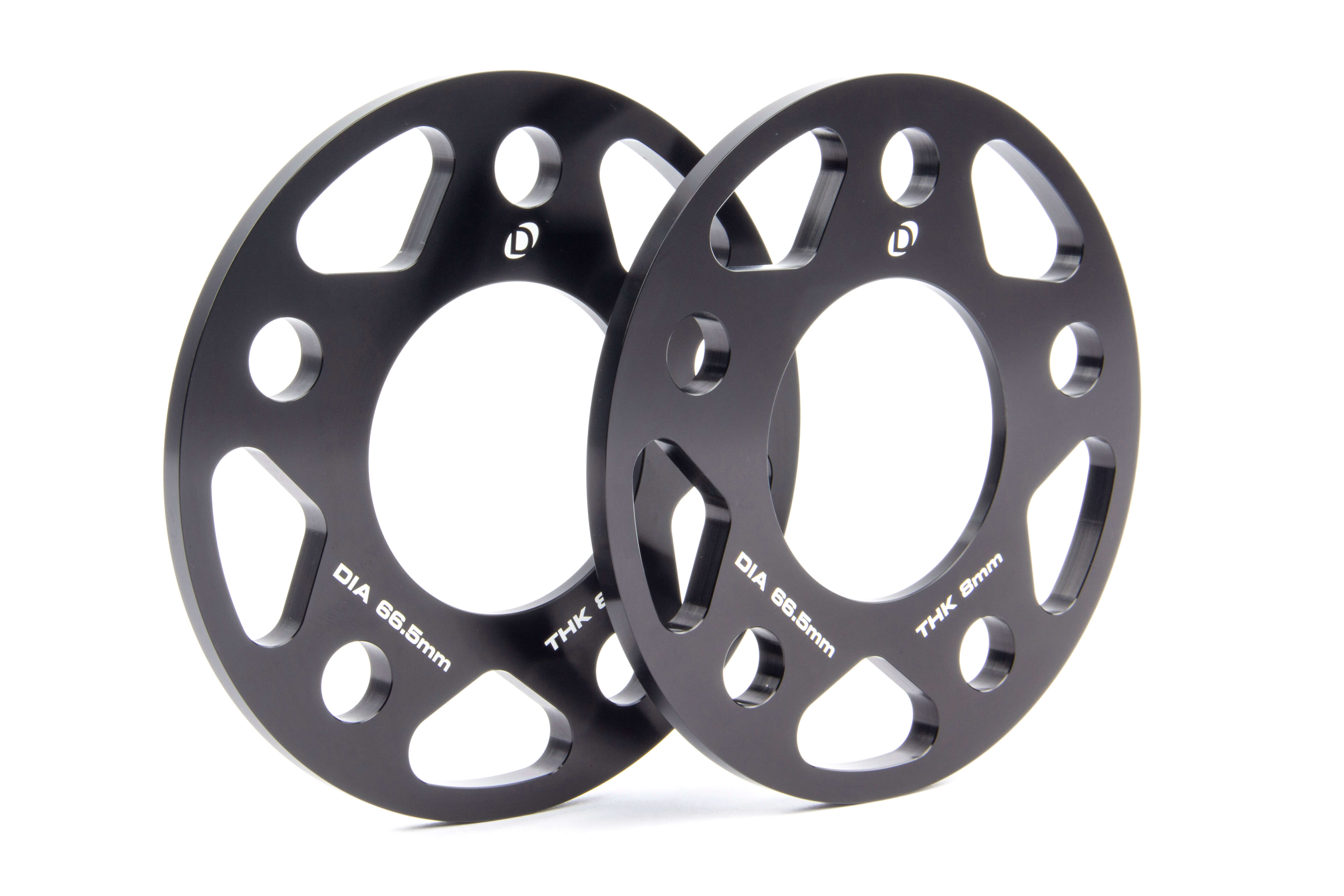 DINAN SPACERS, 5X112 - 66.5MM CB 2-20 MM Thickness D210-2029