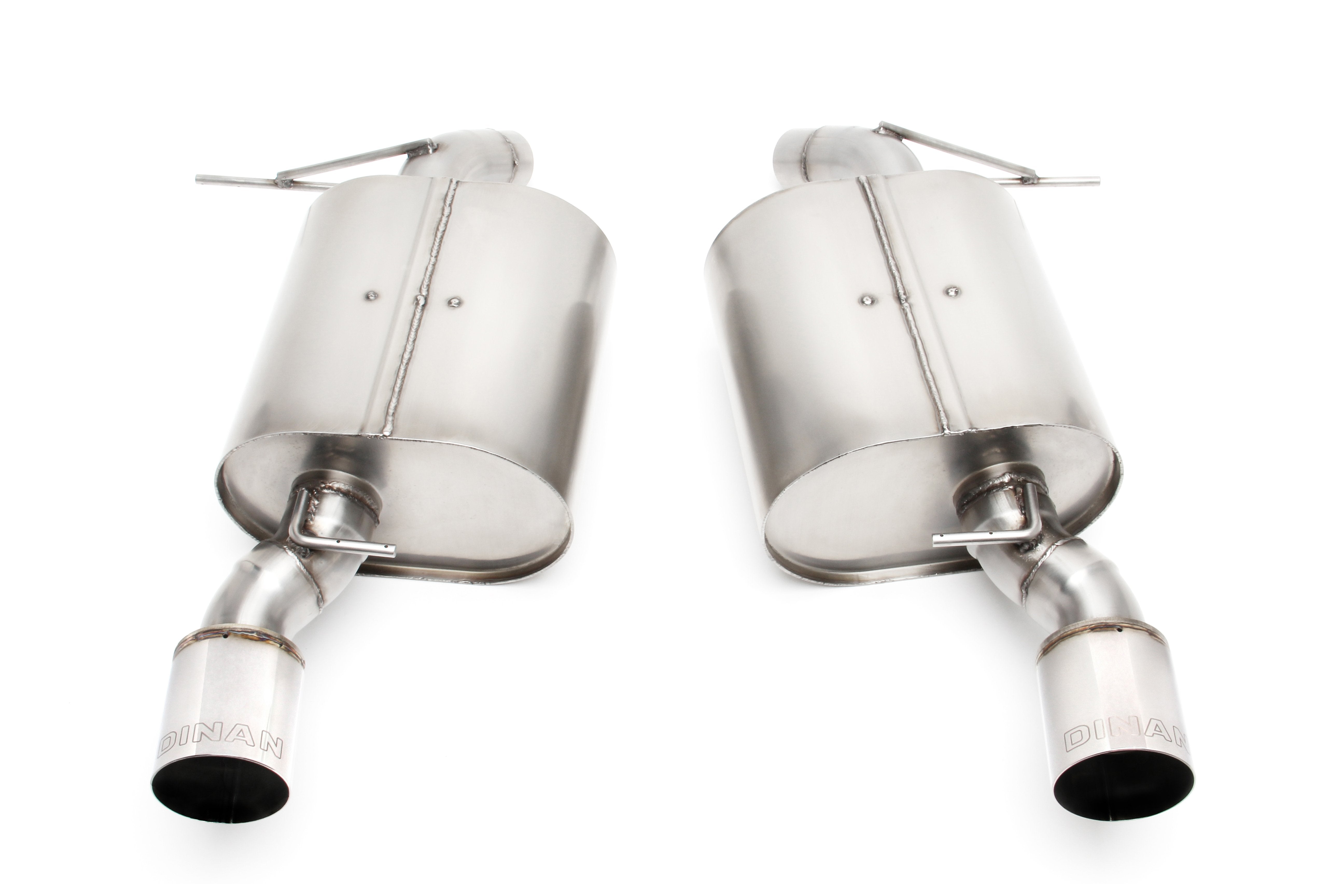 DINAN FREE FLOW AXLE-BACK EXHAUST - 2007-2011 BMW 335I/335XI D660-0012