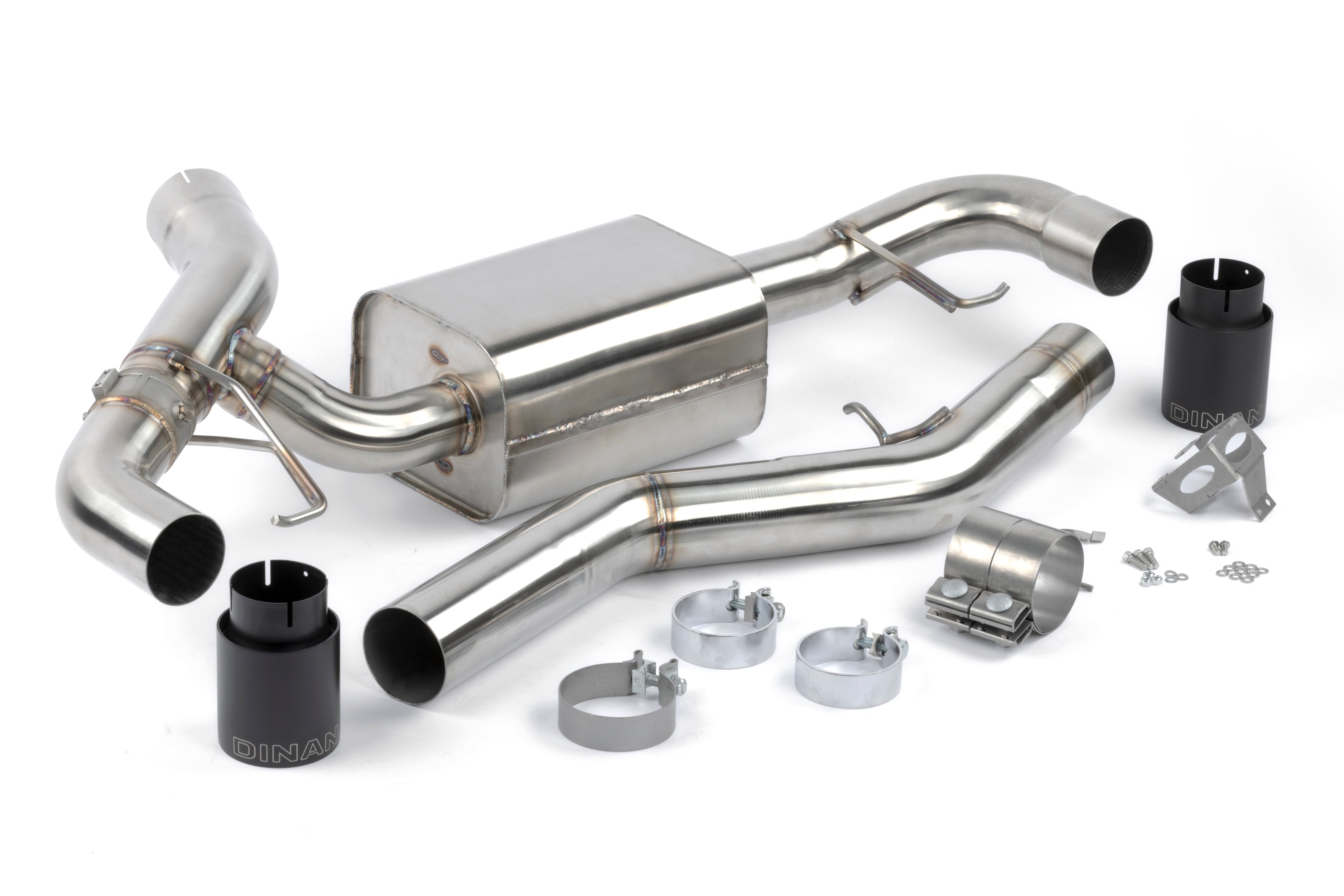 DINAN VALVED AXLE-BACK EXHAUST - 2019-2024 BMW 330I/430I D660-0091