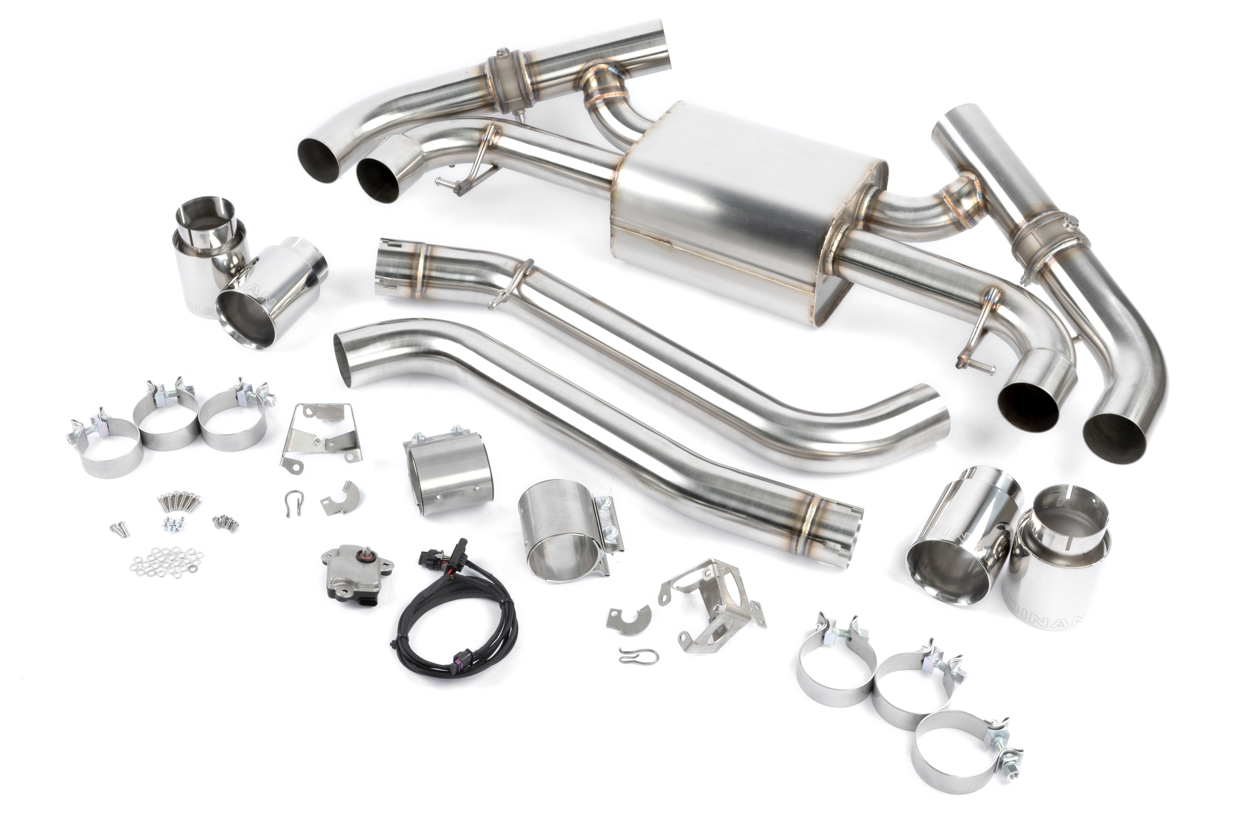 DINAN VALVED AXLE-BACK EXHAUST - 2022-2025 BMW M240I D660-0098