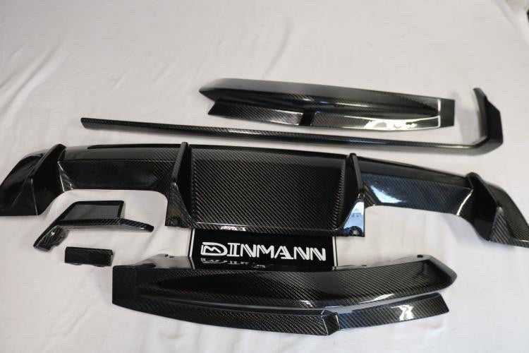 Dinmann CF BMW Performance G82 M4/G80 M3 DIFFUSER 5 PCS SYSTEM – image 7
