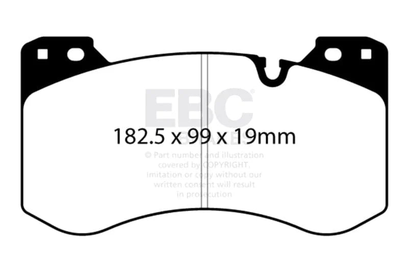 EBC 2021+ BMW M3/M4 3.0TT (G80/G82/G83) Yellowstuff Front Brake Pads – image 2