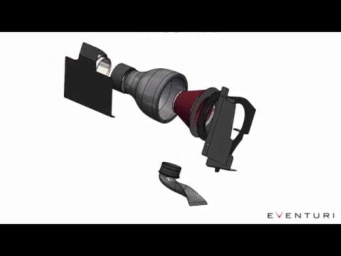 Eventuri BMW E46 M3 Black Carbon Intake System EVE-E46-CF-INT – image 12
