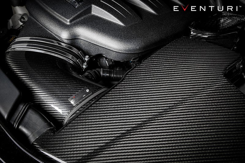 Eventuri BMW E9X M3 S65 Black Carbon Airbox Lid - Gloss EVE-E9X-CF-ARB – image 13