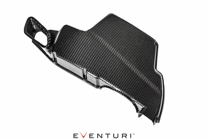 Eventuri BMW E9X M3 S65 Black Carbon Airbox Lid - Gloss EVE-E9X-CF-ARB – image 5