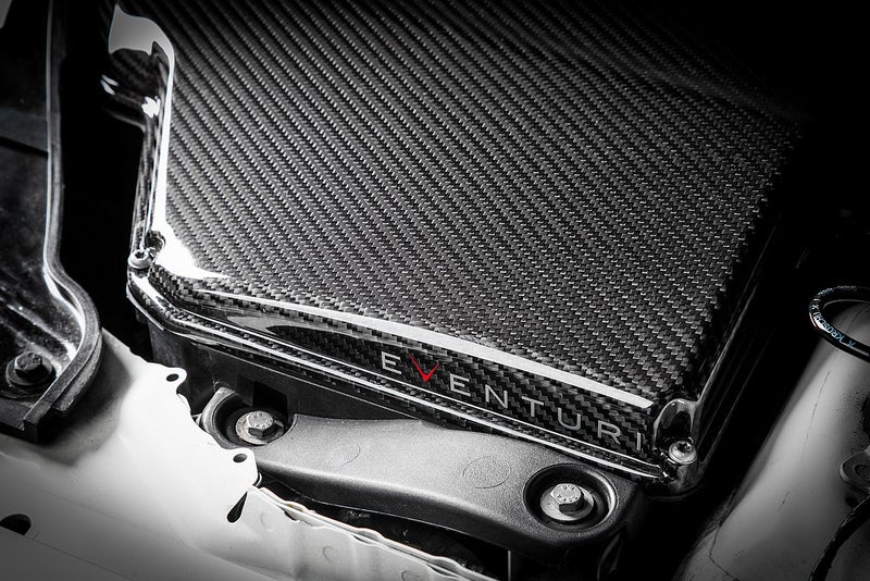 Eventuri BMW E9X M3 S65 Black Carbon Airbox Lid - Gloss EVE-E9X-CF-ARB – image 6
