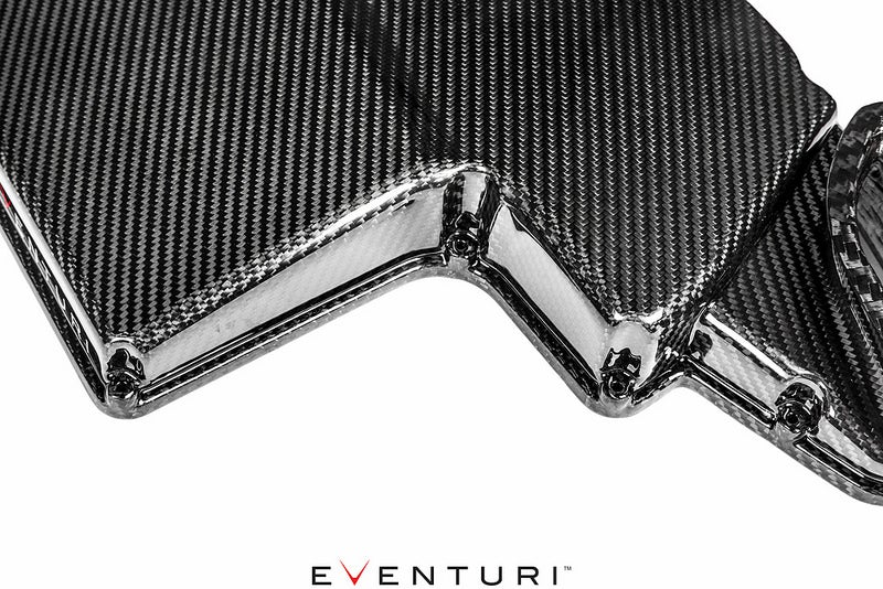 Eventuri BMW E9X M3 S65 Black Carbon Airbox Lid - Gloss EVE-E9X-CF-ARB – image 10