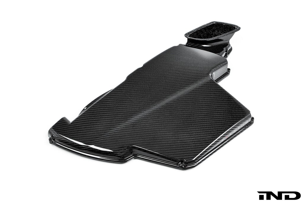 Eventuri BMW E9X M3 S65 Black Carbon Inlet Plenum EVE-E9X-CF-PLM – image 11