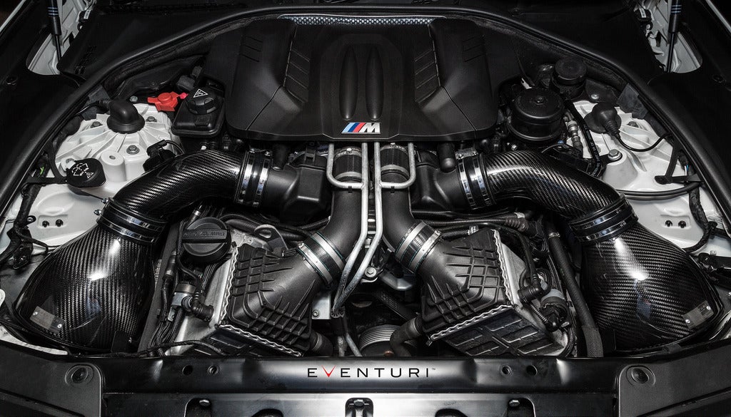 Eventuri BMW F10 M5 Colored Kevlar Intake System - Black Tubes EVE-F10M5-KV-INT – image 4