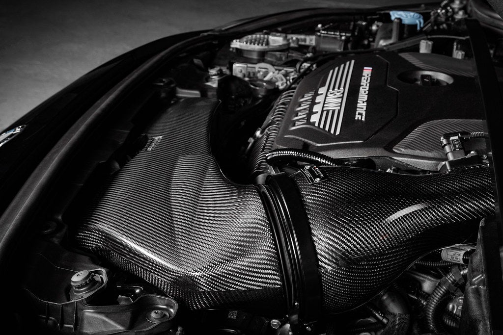 Eventuri BMW F4X M135i M235i / F39 X2 35i B48 Black Carbon Intake System EVE-F4XB48-CF-INT – image 11
