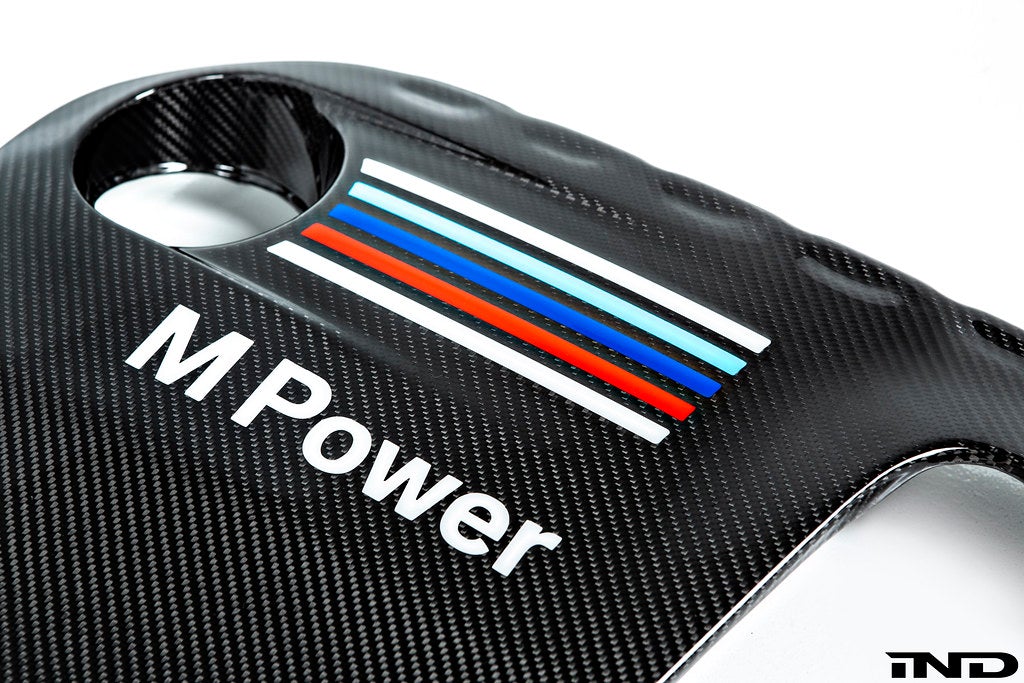 Eventuri BMW F8X M3 / M4 S55 Black Carbon / Colored Kevlar Engine Cover EVE-F8XM-KV-ENG – image 11
