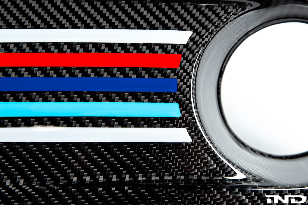 Eventuri BMW F8X M3 / M4 S55 Black Carbon / Colored Kevlar Engine Cover EVE-F8XM-KV-ENG – image 12
