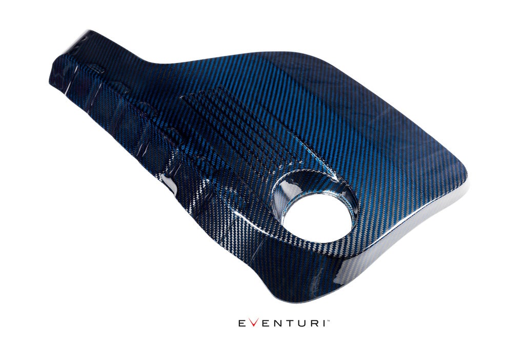 Eventuri BMW F8X M3 / M4 S55 Black Carbon / Colored Kevlar Engine Cover EVE-F8XM-KV-ENG – image 8