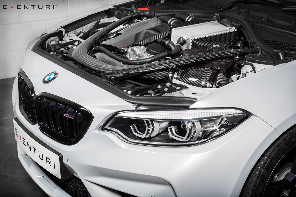Eventuri BMW F87 M2 Competition / M2 CS S55 Black Carbon Intake System EVE-M2C-CF-INT – image 2