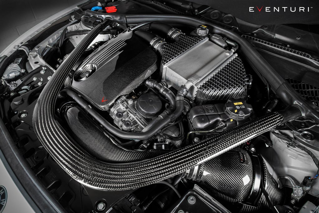 Eventuri BMW F87 M2 Competition / M2 CS S55 Black Carbon Intake System EVE-M2C-CF-INT – image 3